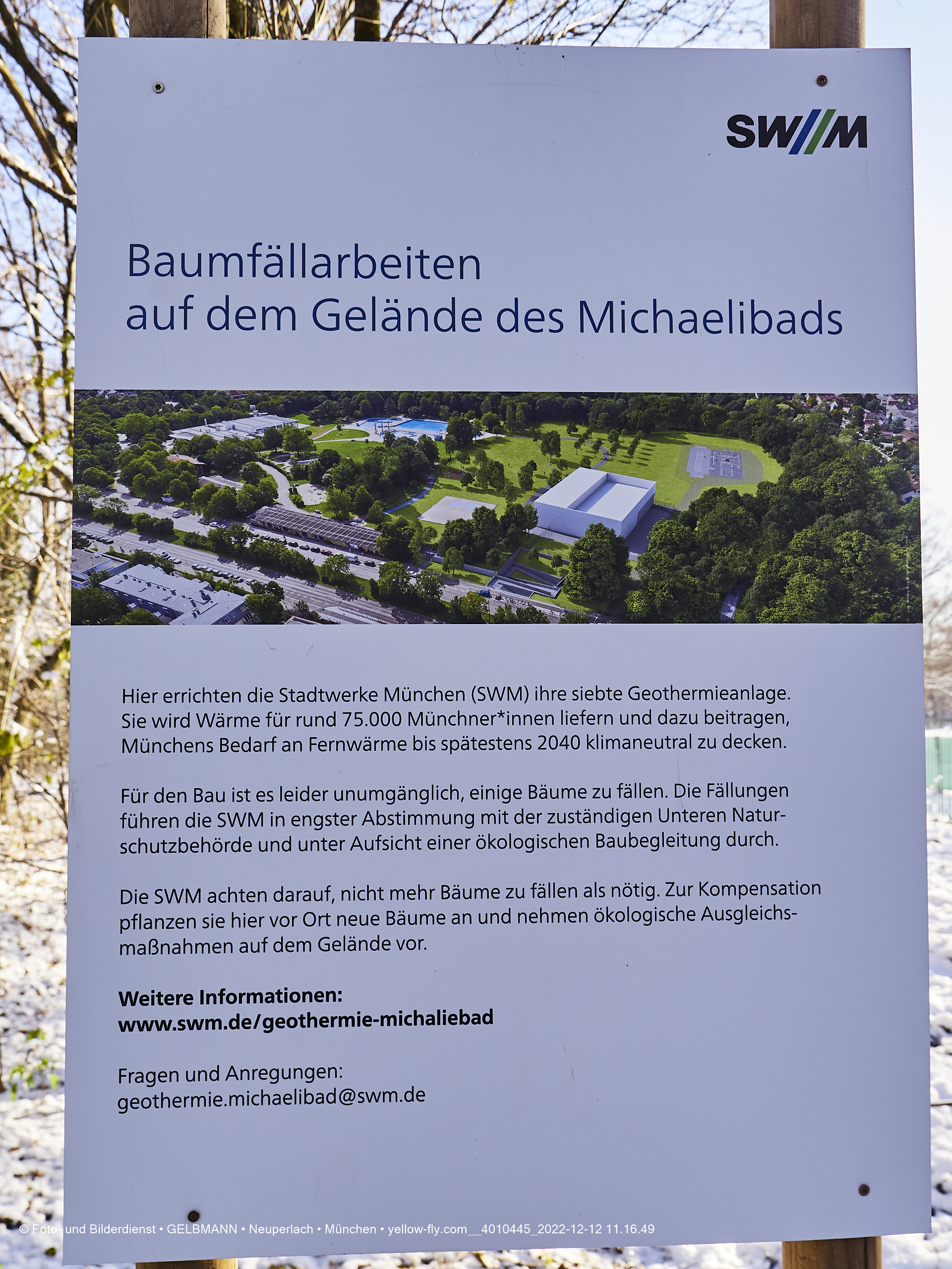 12.12.2022 -  Ostparksee mit Umgebung in Neuperlach